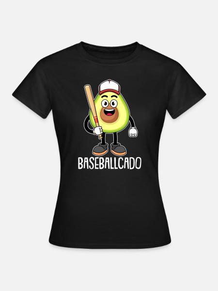 Baseball - Frauen T-Shirt - Schwarz