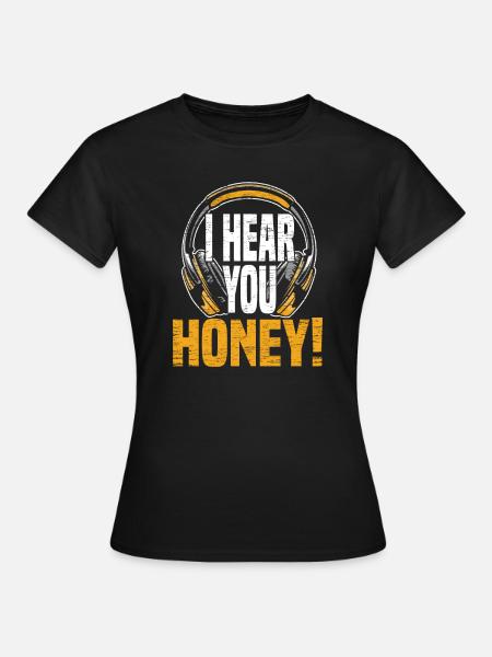 Tontechniker Sound Audio Engineer - Frauen T-Shirt - Schwarz