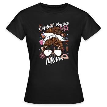 Physicien physicien - T-shirt Femme - noir - Devant - AI Model Female 172 dark (172cm)