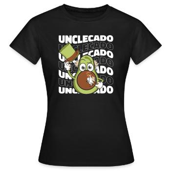 Uncle - Women's T-Shirt - black - Front - AI Model Female 172 dark (172cm)