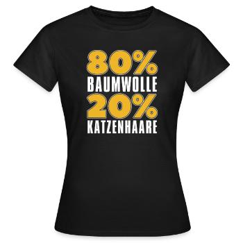Location de chat Chat Domestique Cat - T-shirt Femme - noir - Devant - AI Model Female 172 dark (172cm)