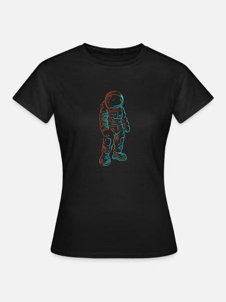 Astronaut Astronaut Cosmonaut - Women's T-Shirt - black