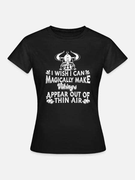 Wikinger - Frauen T-Shirt - Schwarz