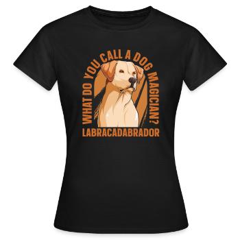 Dresseur de chiens Dresseur de chiens - T-shirt Femme - noir - Devant - AI Model Female 172 dark (172cm)