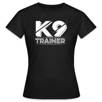 Dog trainer Dog trainer - Women's T-Shirt - black - Front - AI Model Female 172 dark (172cm)