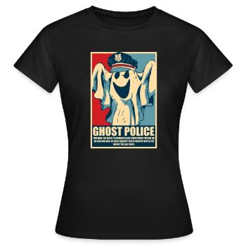 Halloween Funny Spirit - T-shirt Femme - noir - Devant - AI Model Female 172 dark (172cm)