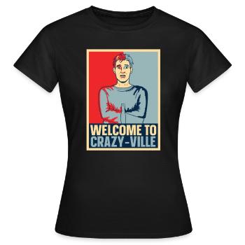 Infirmier - T-shirt Femme - noir - Devant - AI Model Female 172 dark (172cm)