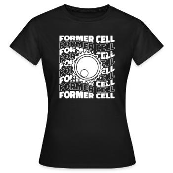 Biologiste Biologiste Cellulaire Biologiste moléculaire - T-shirt Femme - noir - Devant - AI Model Female 172 dark (172cm)