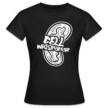 Biologiste Biologiste Cellulaire Biologiste moléculaire - T-shirt Femme - noir - Devant - AI Model Female 172 dark (172cm)