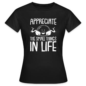 Biologie Biologe Spermien Molekularbiologe - Frauen T-Shirt - Schwarz - Vorne - AI Model Female 172 dark (172cm)