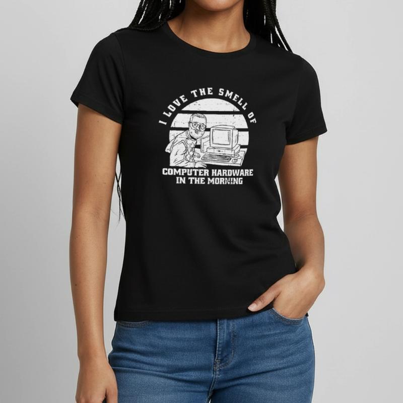 Developer Coder Programmer Computer T-shirt Femme