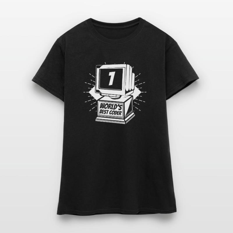 Developer Coder Programmer Worlds Best Coder Women's T-Shirt