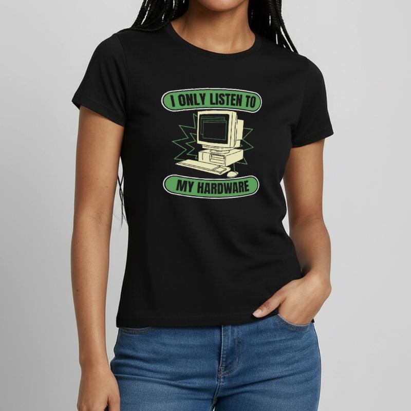 Entwickler Coder Programmierer Hardware Frauen T-Shirt