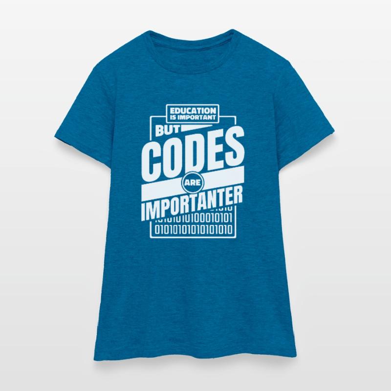 Developer Coder Programmer Funny Women's T-Shirt