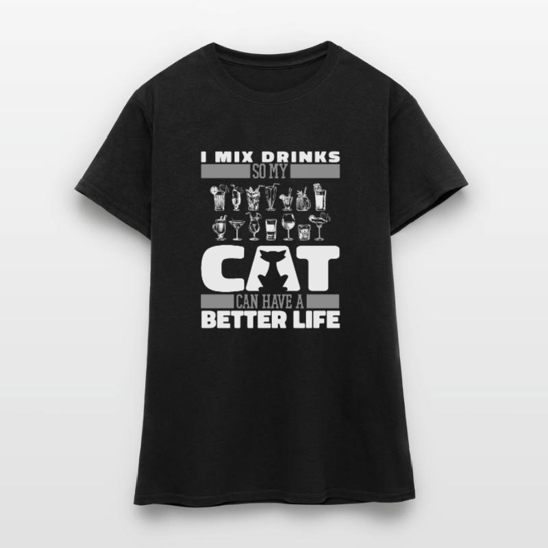 Bartender Bartender Cat Bartender Women's T-Shirt