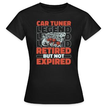 Tuner de tournevis retiré - T-shirt Femme - noir - Devant - AI Model Female 172 dark (172cm)
