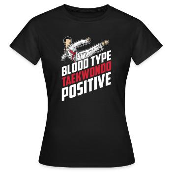 Taekwondo Père Taekwondo - T-shirt Femme - noir - Devant - AI Model Female 172 dark (172cm)