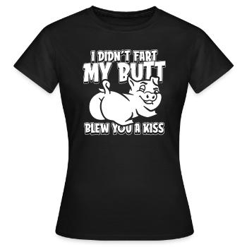 Éleveur de porcs - T-shirt Femme - noir - Devant - AI Model Female 172 dark (172cm)