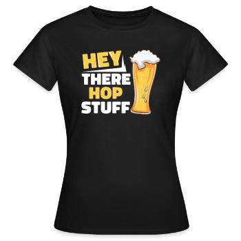 Bière artisanale Bière artisanale Bière drôle - T-shirt Femme - noir - Devant - AI Model Female 172 dark (172cm)