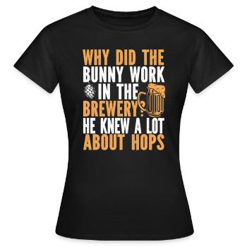 Bière artisanale Bière artisanale Fun - T-shirt Femme - noir - Devant - AI Model Female 172 dark (172cm)