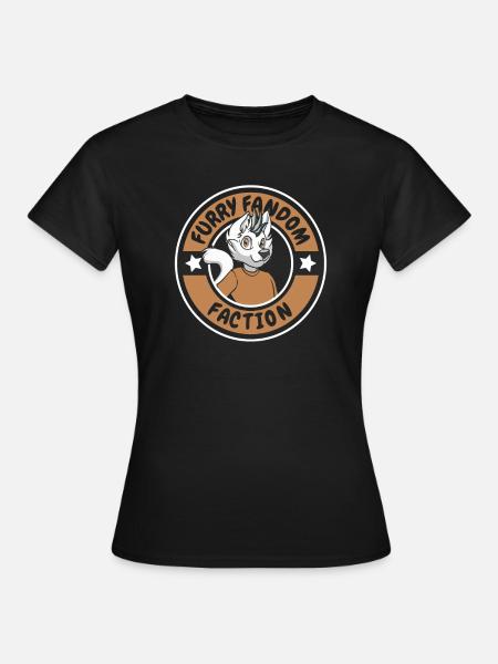 Furry Fandom Fursuits Fraktion - Frauen T-Shirt - Schwarz