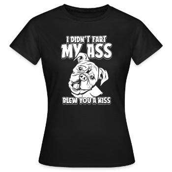 Boxer Hund Deutscher Boxer - Frauen T-Shirt - Schwarz - Vorne - AI Model Female 172 dark (172cm)