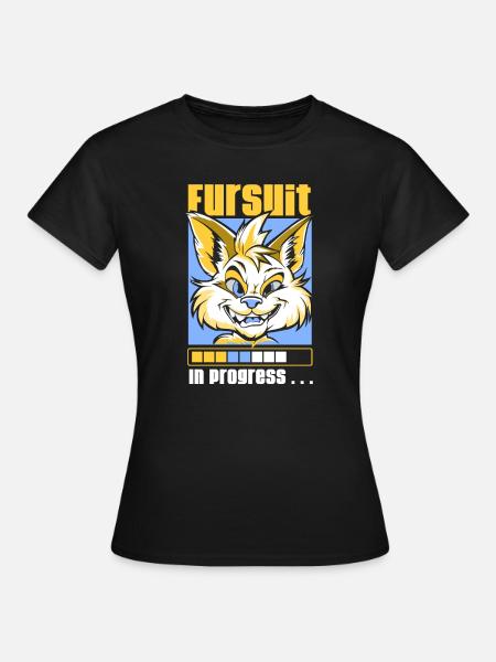 Furry Fandom Fursuits - Women's T-Shirt - black
