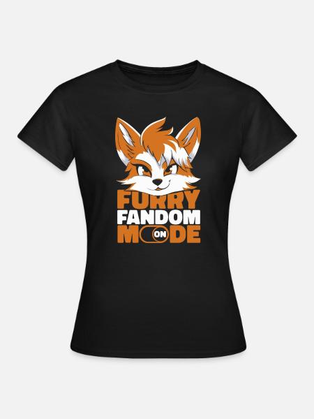Furry Fandom Fursuits - Women's T-Shirt - black