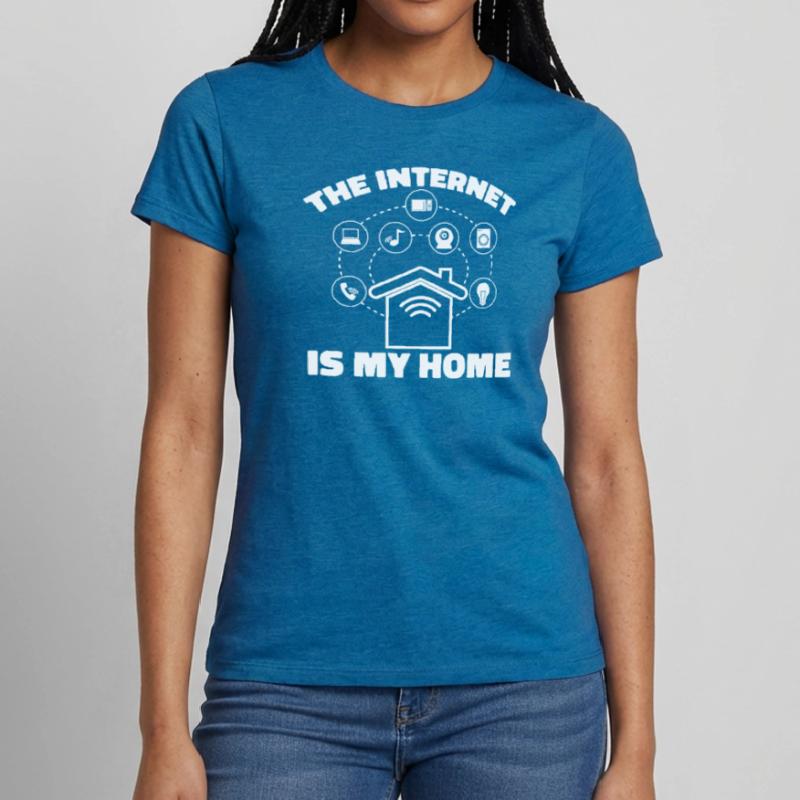 Web Entwickler Webdeveloper Internet Frauen T-Shirt