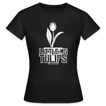 Tulpen Tulpen - Frauen T-Shirt - Schwarz - Vorne - AI Model Female 172 dark (172cm)