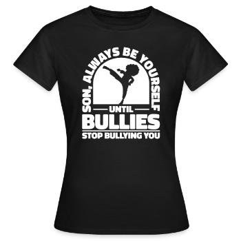 Taekwondo Père Taekwondo - T-shirt Femme - noir - Devant - AI Model Female 172 dark (172cm)