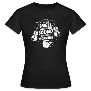 Violin Violin - Women's T-Shirt - black - Front - AI Model Female 172 dark (172cm)