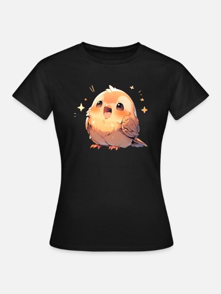 Baby Vogel - Frauen T-Shirt - Schwarz
