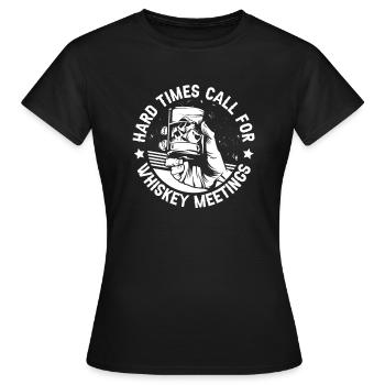 Whisky Whiskey - T-shirt Femme - noir - Devant - AI Model Female 172 dark (172cm)