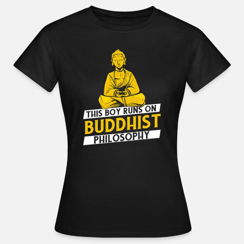Buddha Buddhist Philosophy - Women's T-Shirt - black