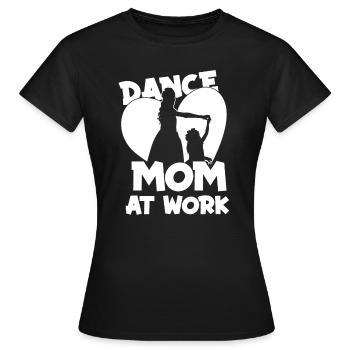 Maman Mère Mère Danse Mère - T-shirt Femme - noir - Devant - AI Model Female 172 dark (172cm)
