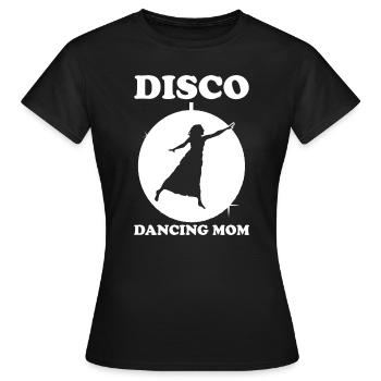 Maman Mère Mère Danse Mère - T-shirt Femme - noir - Devant - AI Model Female 172 dark (172cm)