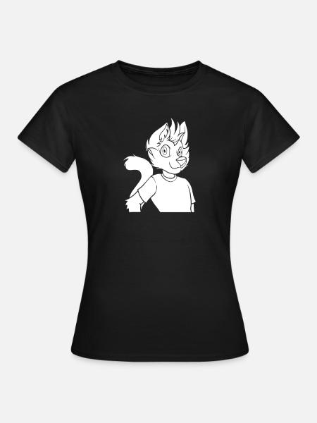 Furry Fandom Fursuits Fox - Women's T-Shirt - black