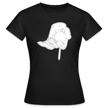 Golf Golfeurs Golfeurs - T-shirt Femme - noir - Devant - AI Model Female 172 dark (172cm)