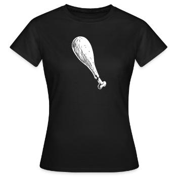 Thanksgiving - Frauen T-Shirt - Schwarz - Vorne - AI Model Female 172 dark (172cm)