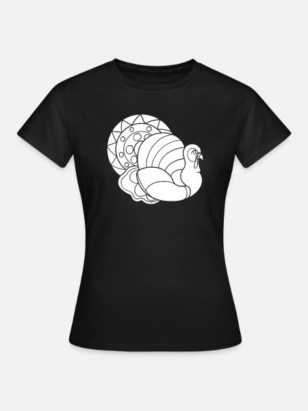 Thanksgiving - Frauen T-Shirt - Schwarz