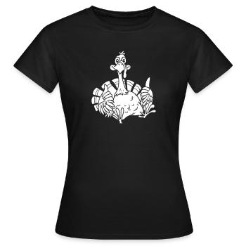 Action de grâce - T-shirt Femme - noir - Devant - AI Model Female 172 dark (172cm)