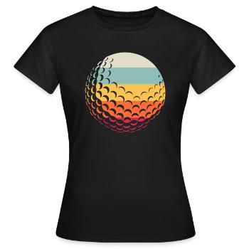 Golf Golfeurs Golfeurs - T-shirt Femme - noir - Devant - AI Model Female 172 dark (172cm)