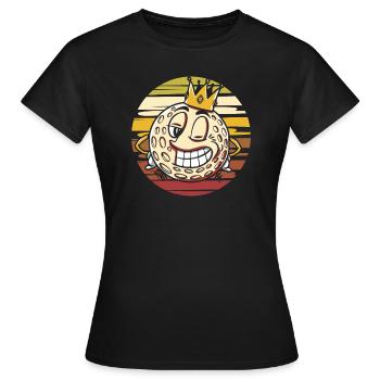 Golf Golfeurs Golfeurs - T-shirt Femme - noir - Devant - AI Model Female 172 dark (172cm)