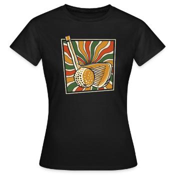 Golf Golfeurs Golfeurs - T-shirt Femme - noir - Devant - AI Model Female 172 dark (172cm)