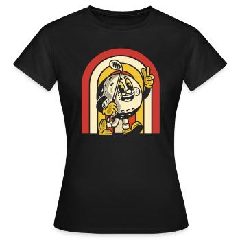 Golf Golfeurs Golfeurs - T-shirt Femme - noir - Devant - AI Model Female 172 dark (172cm)