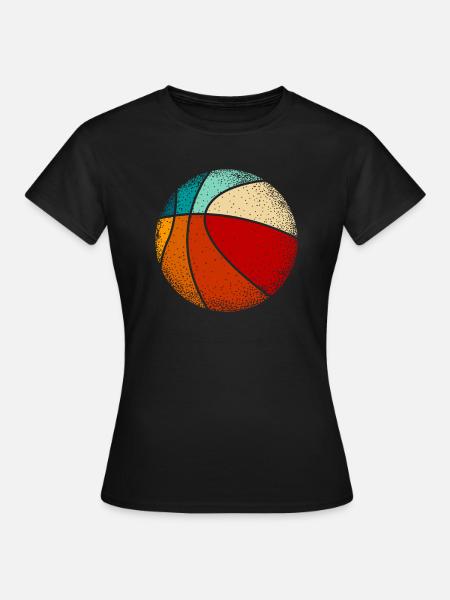 Basketball Basketballer - Frauen T-Shirt - Schwarz