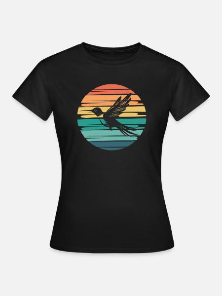 Kolibri - Frauen T-Shirt - Schwarz