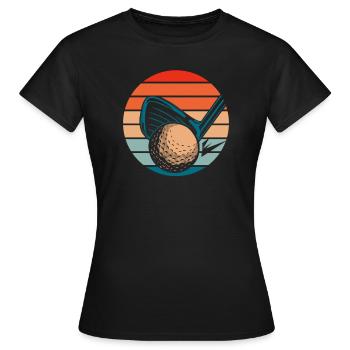 Golf Golfeurs Golfeurs - T-shirt Femme - noir - Devant - AI Model Female 172 dark (172cm)
