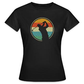 Golf Golfeurs Golfeurs - T-shirt Femme - noir - Devant - AI Model Female 172 dark (172cm)